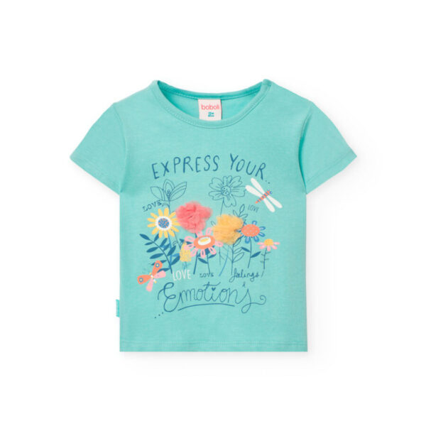 Camiseta punto de bebé niña -BCI