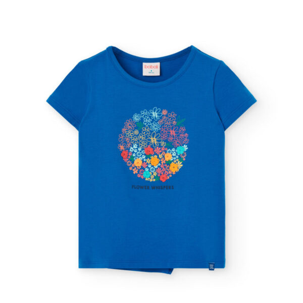 Camiseta punto elástico de niña -BCI