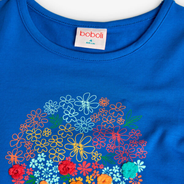 Camiseta punto elástico de niña -BCI