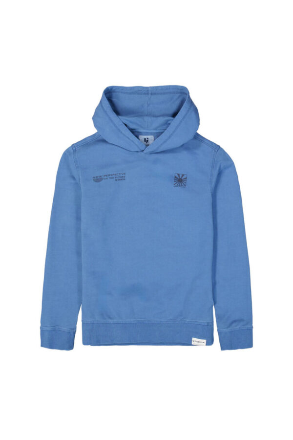 Sudadera con capucha azul Garcia Jeans