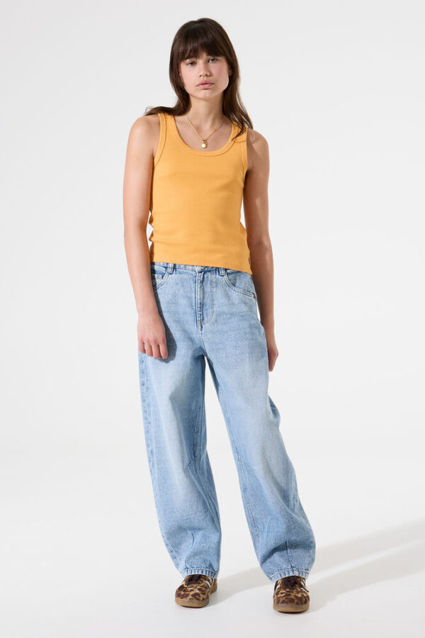 Vaqueros corte globo