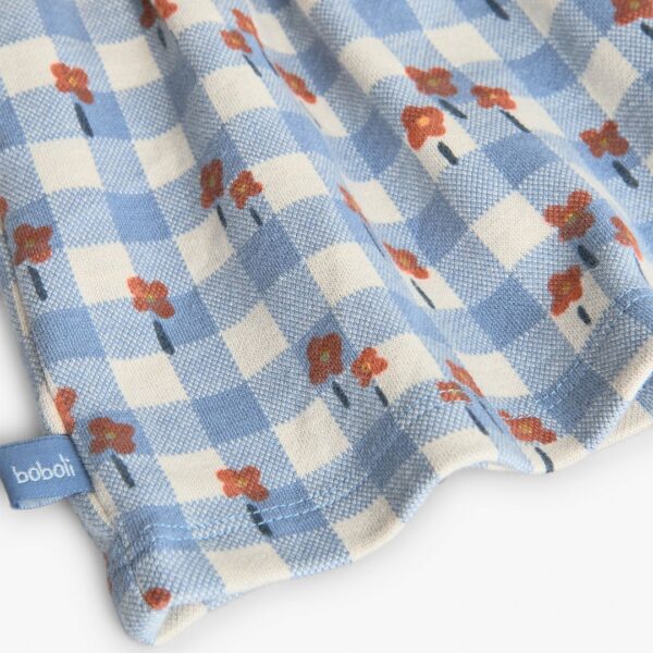 Vestido felpa combinado de bebé