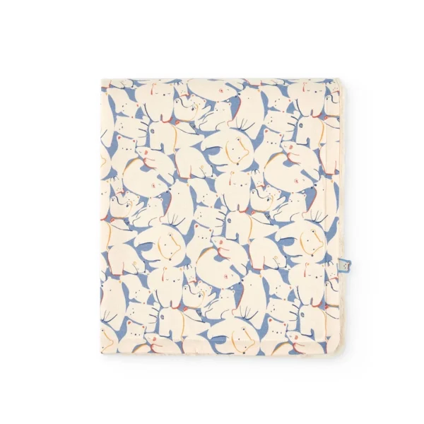 Manta felpa estampada de bebé