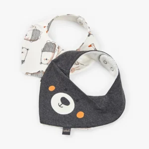 Pack 2 pañuelos babero de bebé