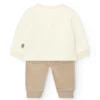 Conjunto punto de bebé niño