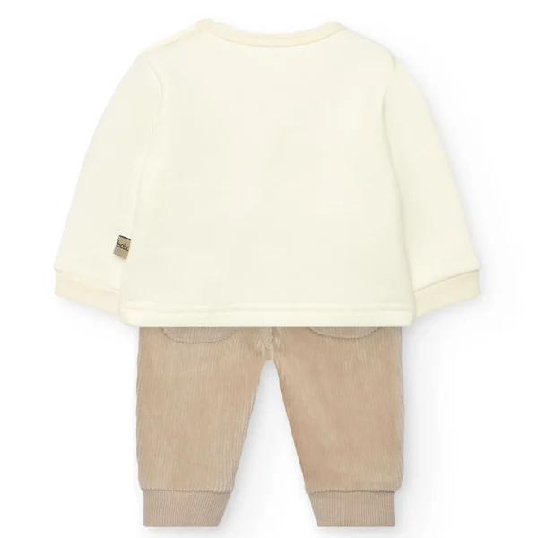Conjunto punto de bebé niño