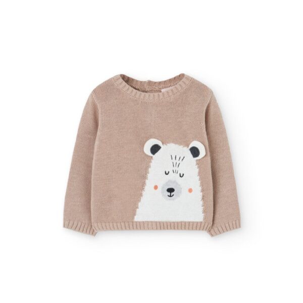 Conjunto punto de bebé niño