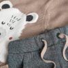 Conjunto punto de bebé niño