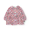 Vestido pana punto de bebé niña