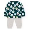 Conjunto punto de bebé niño