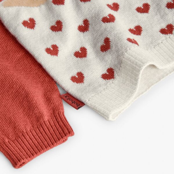 Jersey tricotosa de bebé niña