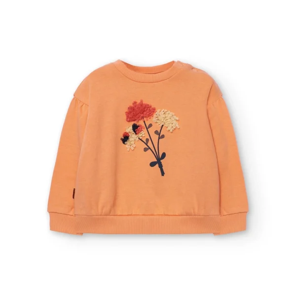 Sudadera felpa de bebé niña