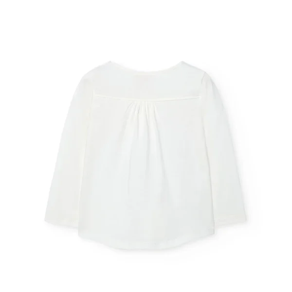 Camiseta punto de bebé niña