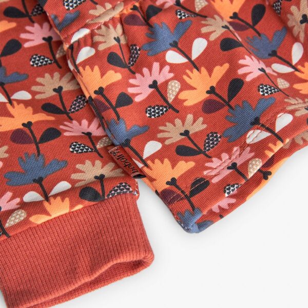 Chaqueta felpa estampada de bebé