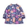 Vestido felpa flores de bebé niña