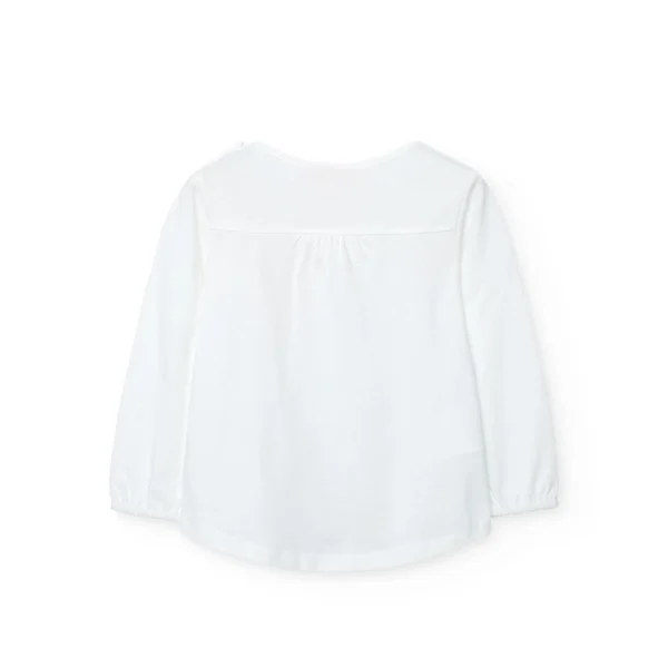 Camiseta punto de bebé niña