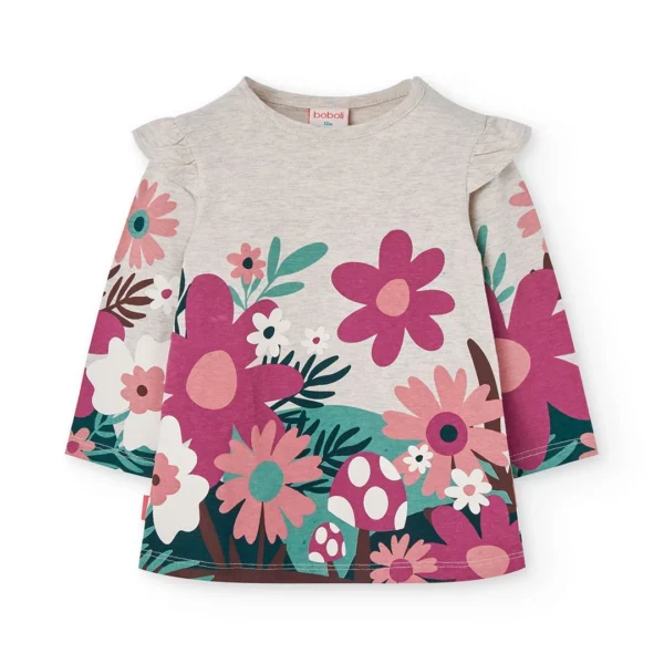 Vestido punto de bebé niña