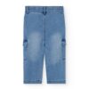Pantalón denim punto de bebé niña