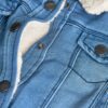 Cazadora denim punto de bebé