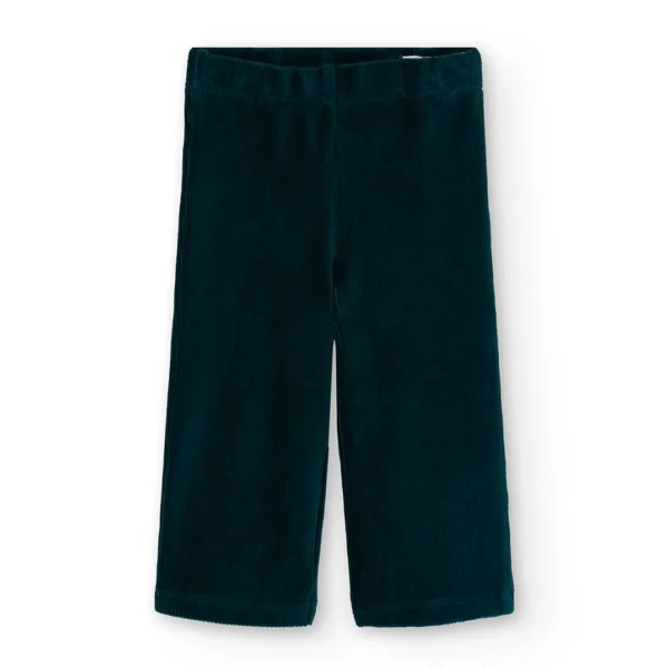 Pantalón pana de punto de bebé