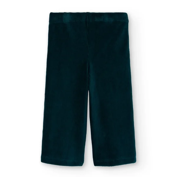 Pantalón pana de punto de bebé