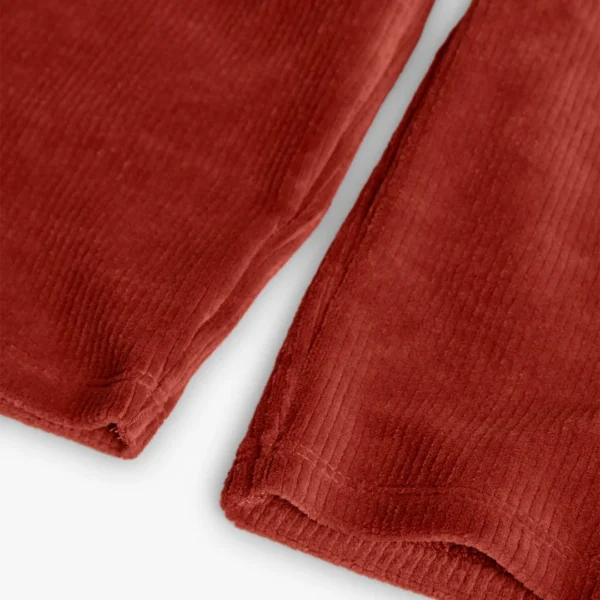 Pantalón pana de punto de bebé
