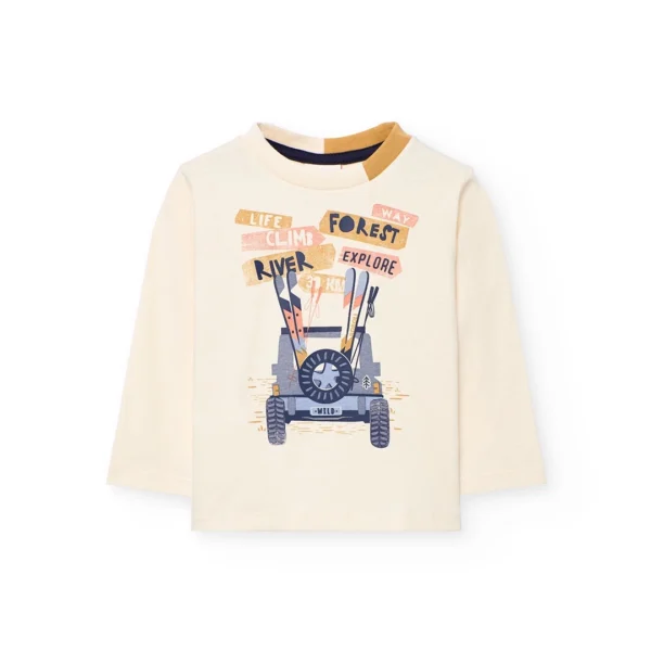Camiseta punto de bebé niño