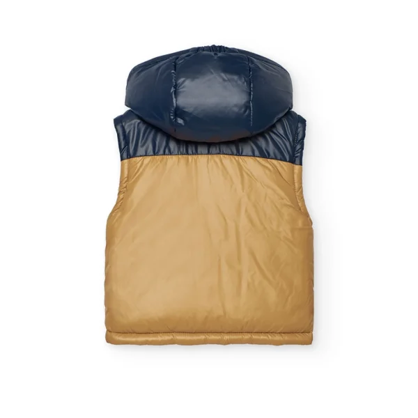Chaleco reversible de bebé niño.