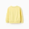 31073690042-2 Sudadera de Algodón con Estampado de Snoopy para Niña, Amarillo