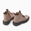 Botas con Brillo para Niña, Iridiscente/Negro