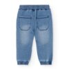 Pantalón denim punto de bebé
