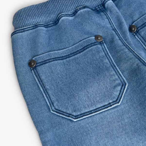 Pantalón denim punto de bebé