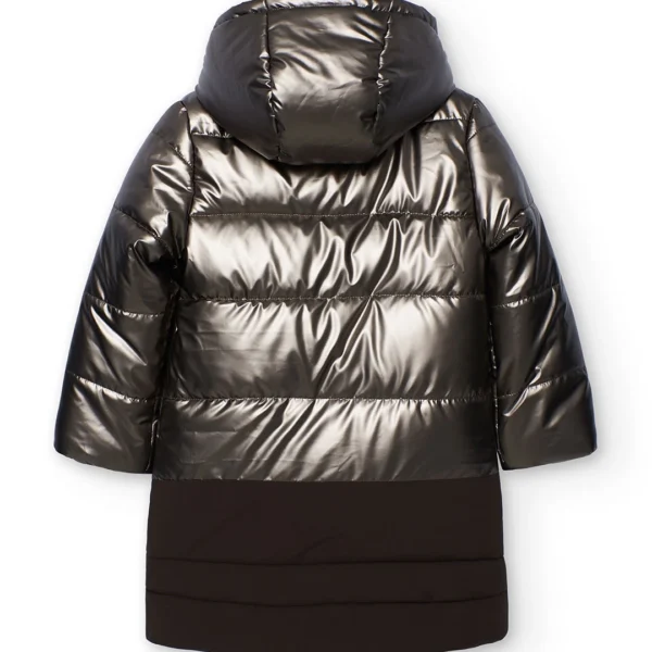 Parka tejido técnico de niña.
