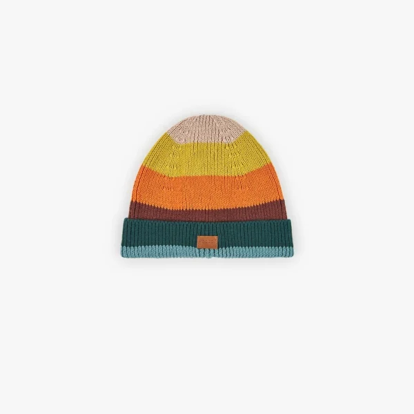 Gorro tricotosa listado de niño