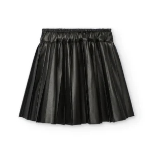 722180890_a Falda polipiel plisada de niña.