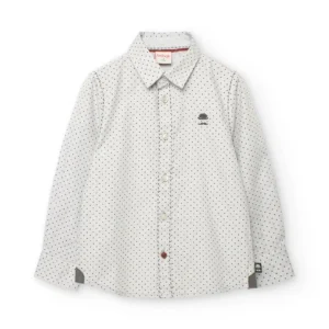 Camisa oxford manga larga de niño