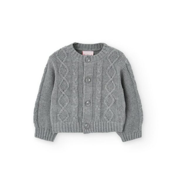 Chaqueta tricotosa de bebé