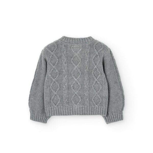 Chaqueta tricotosa de bebé