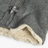 Chaqueta punto franela de bebé