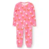 Pijama terciopelo estampado de niña