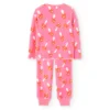 Pijama terciopelo estampado de niña