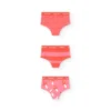 Pack 3 braguitas estampadas de niña