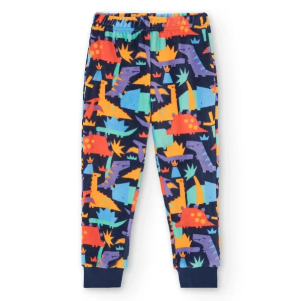 9320049674_d Pijama terciopelo estampado de niño