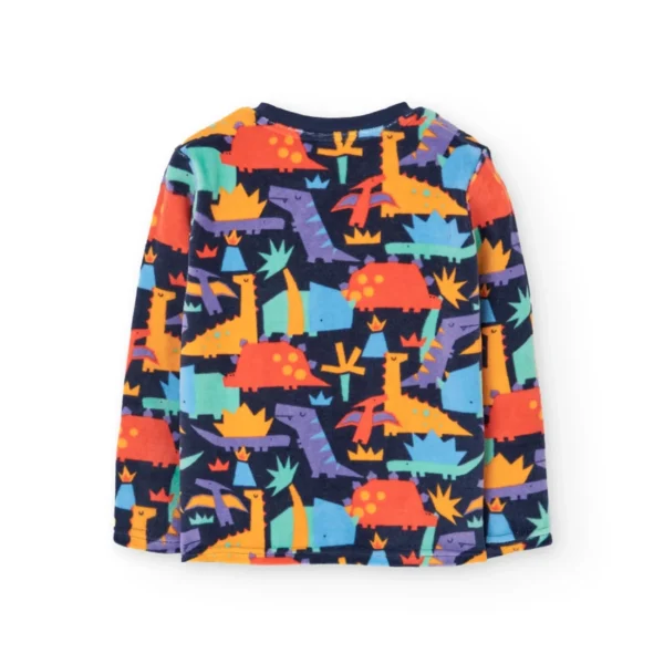 9320049674_e Pijama terciopelo estampado de niño