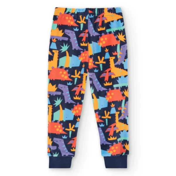 9320049674_f Pijama terciopelo estampado de niño