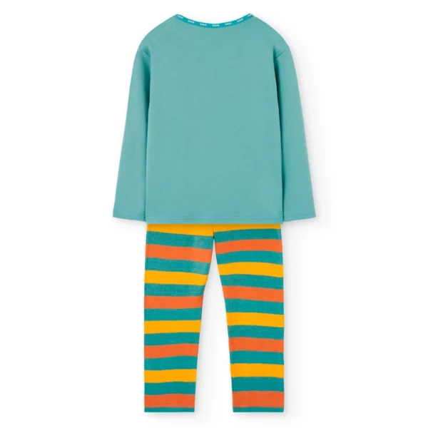 Pijama canalé listado de niño
