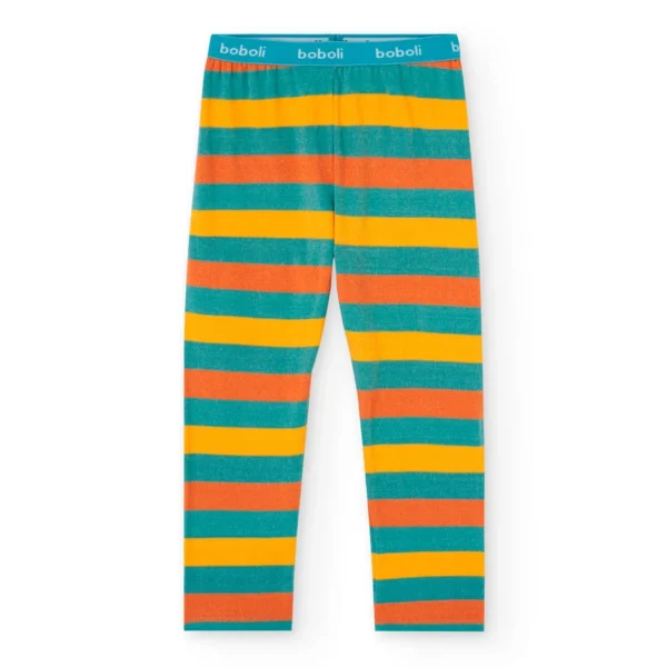 Pijama canalé listado de niño