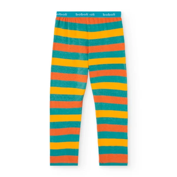 Pijama canalé listado de niño