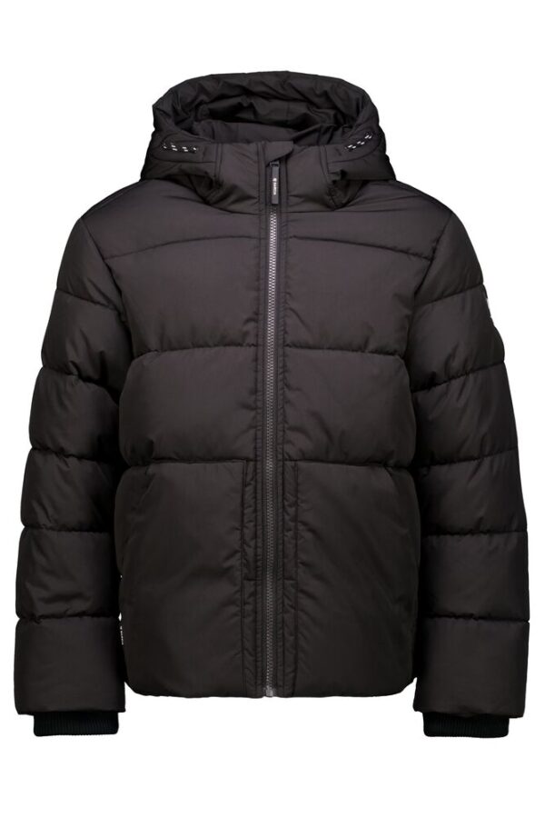 Parka acolchada negra