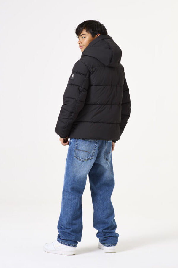 Parka acolchada negra